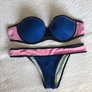 Strapless Victoria Secret Swim Set 🌸